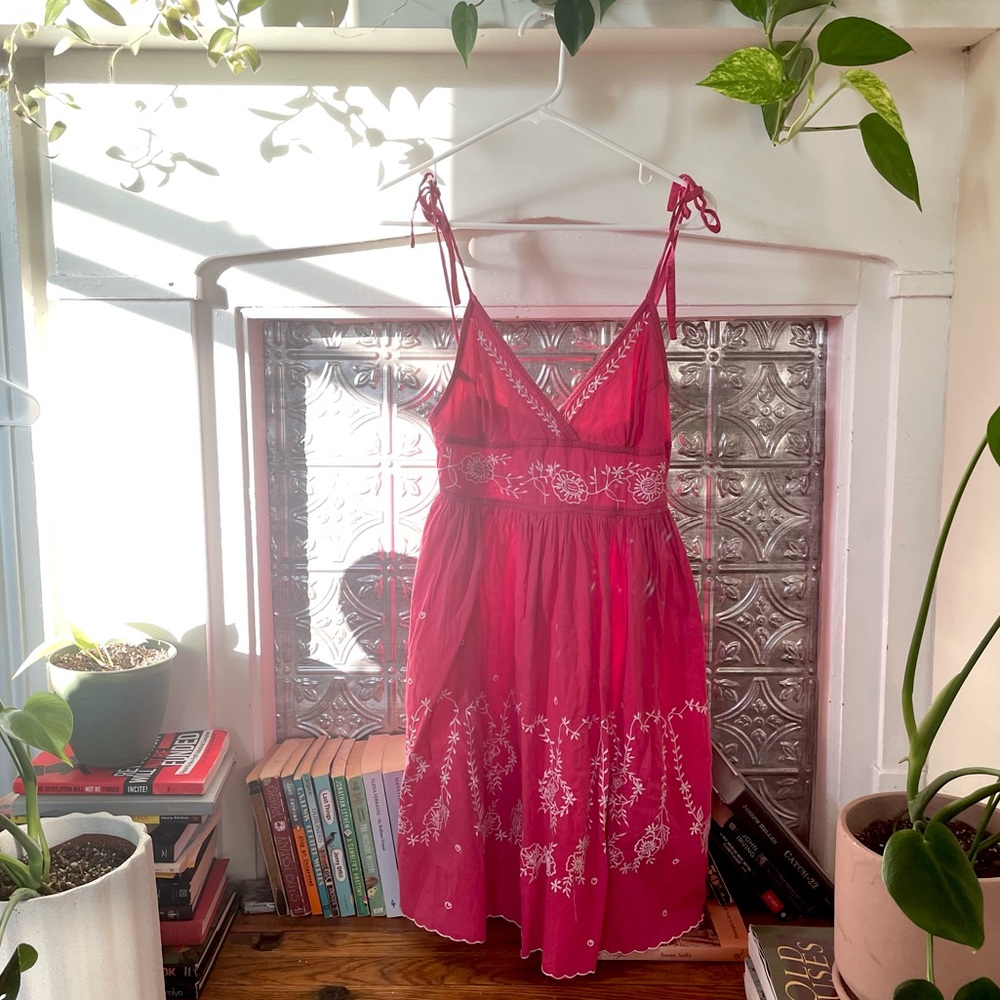 Lux embroidered sundress